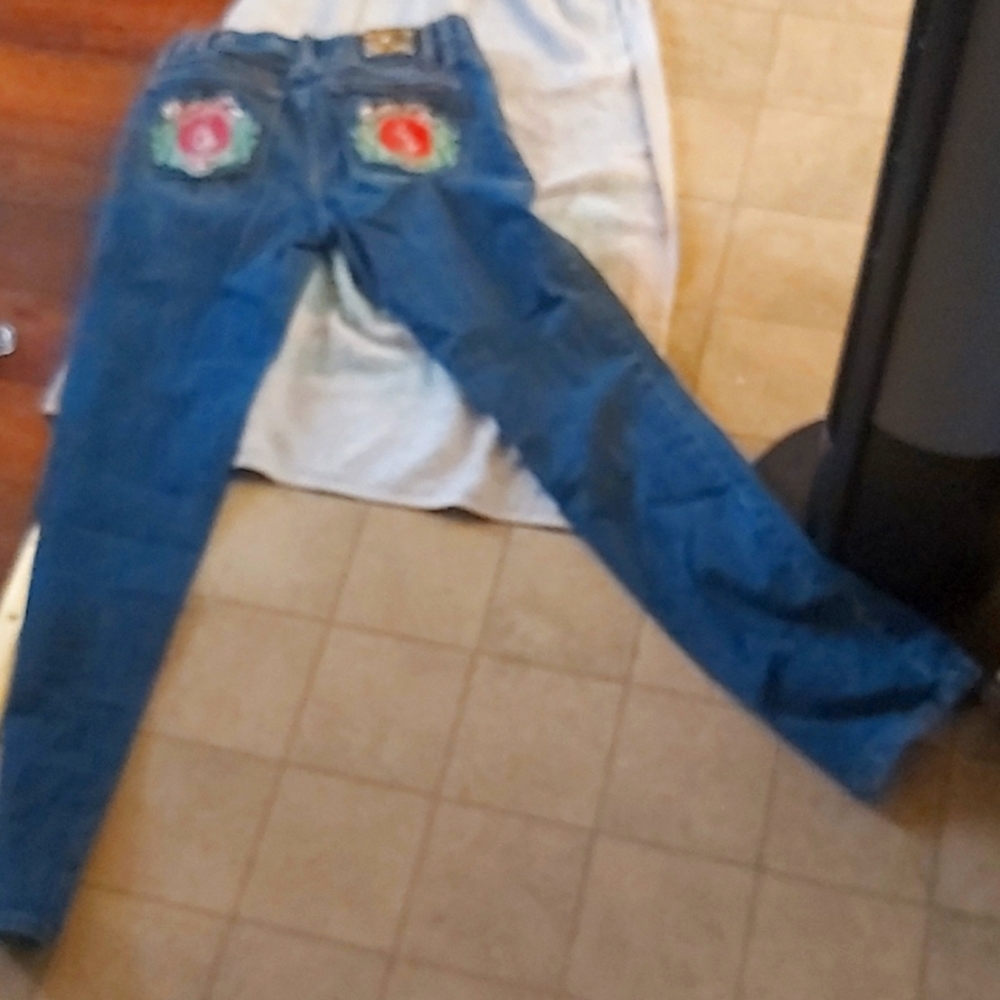 Vintage baby phat skinny jeans size 7